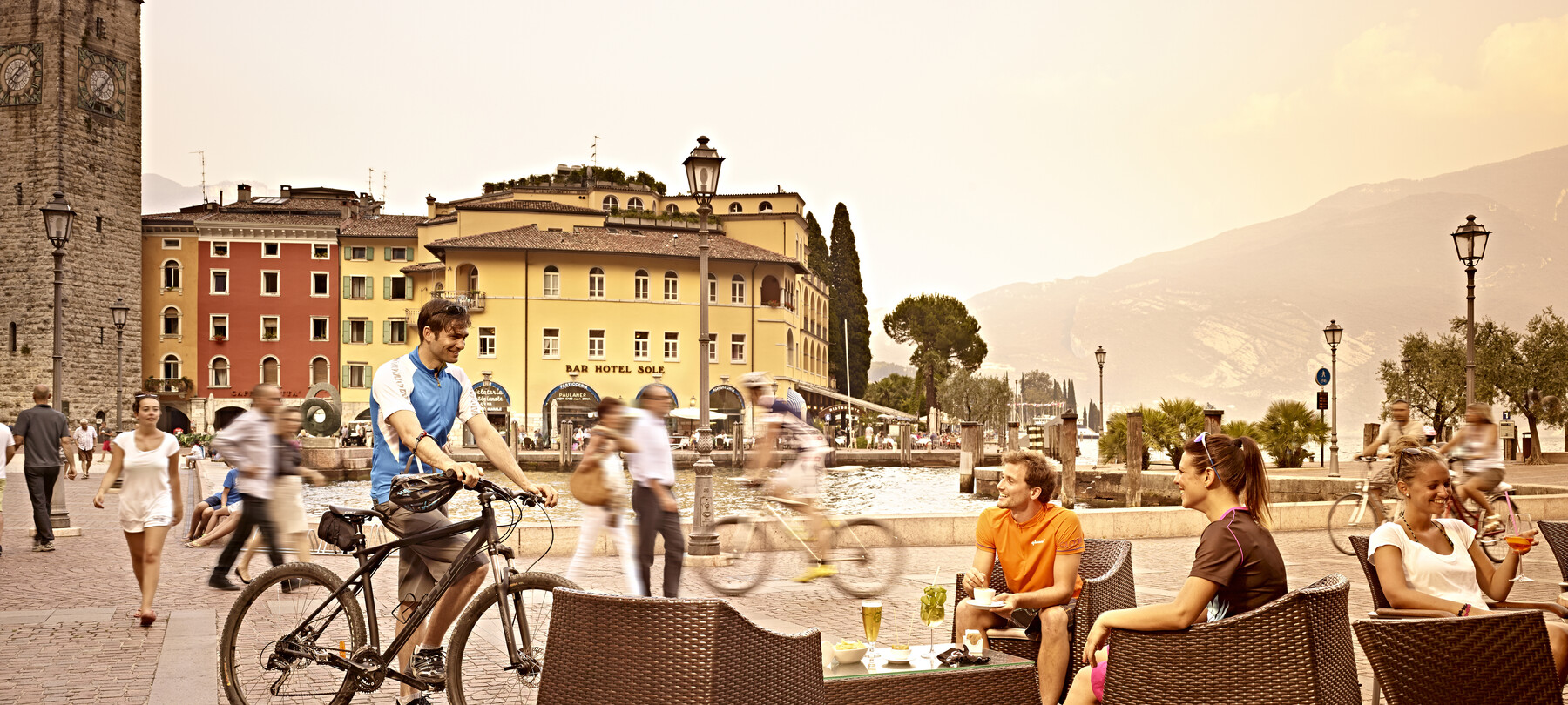 The Do-Ga cycling route: the final stage in Riva del Garda