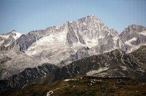 Val Rendena - Dolomiti di Brenta - Panorama da camp Centener - Adamello