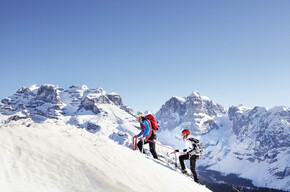 The excitement of following a white trail