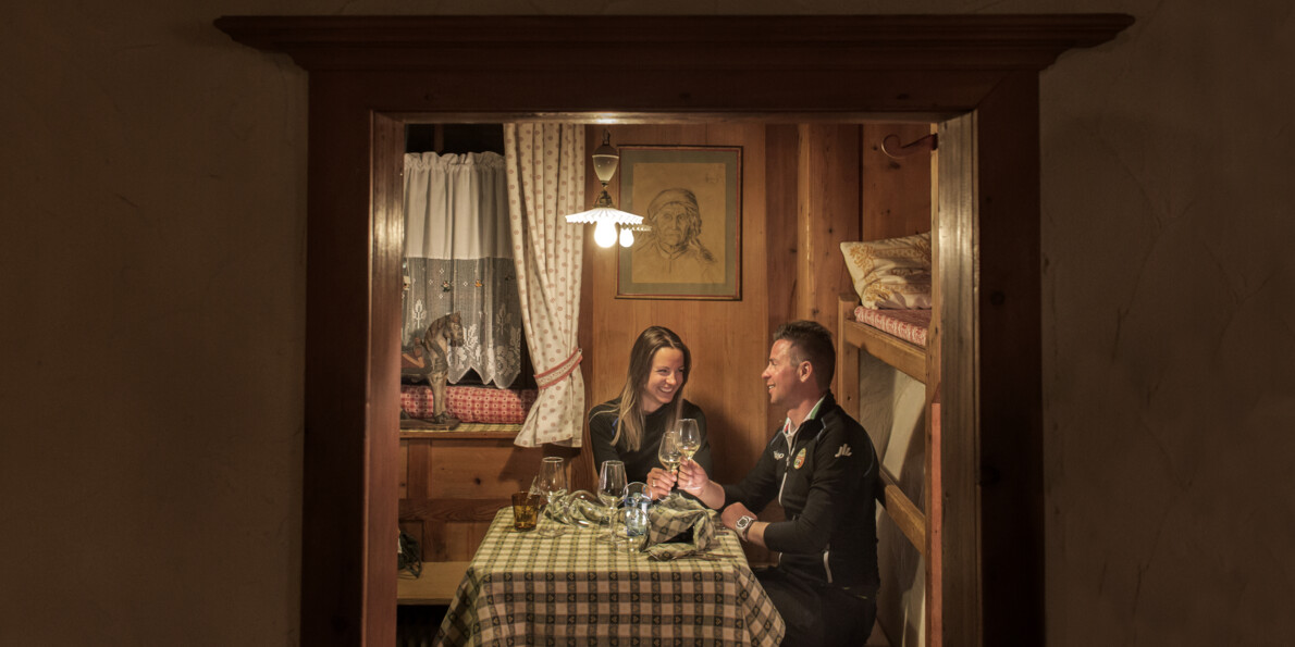Val di Fassa - Passo San Pellegrino - Rifugio Fuciade - Cena