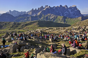 Val di Fassa - Col Margherita - L'Alba delle Dolomiti
