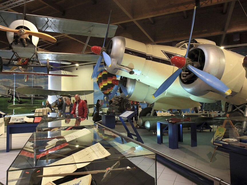 Valle dell'Adige - Trento - Mattarello - Museo Caproni
