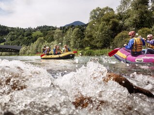 Cavalese - Rafting- und Canyoning-Tour auf dem Wildbach Avisio