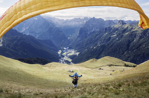 Val di Fassa - Campitello - Col Rodella - Paragliding