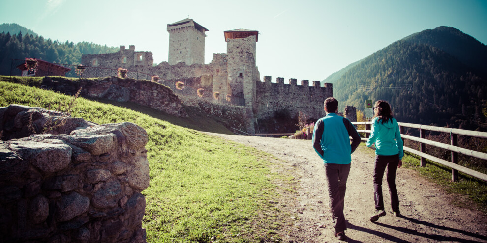 Stap op de kastelentrein