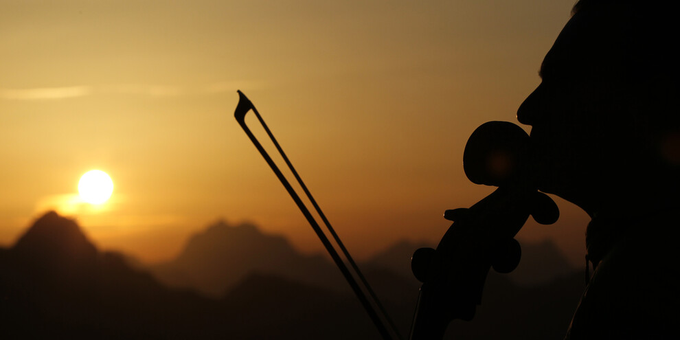 Sounds of the Dolomites at dawn