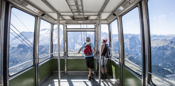 Val di Fassa - Passo Pordoi - Funivia Sass Pordoi