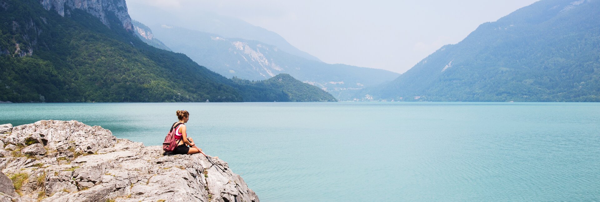 Lake Molveno - Deep deep blue