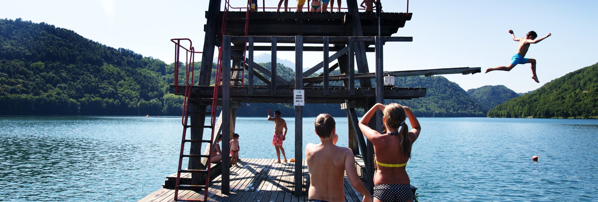 Озеро Левико, Отдых на озерах