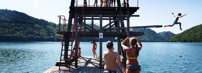 Озеро Левико, Отдых на озерах