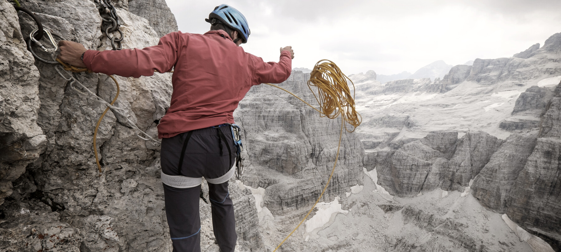 Via delle Normali: the first mountaineers on the Brenta Dolomites