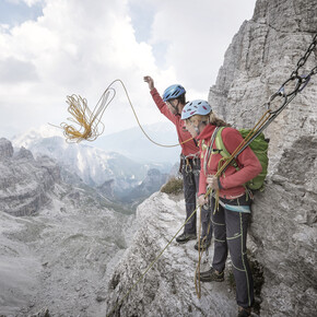 The earliest mountaineers of Brenta