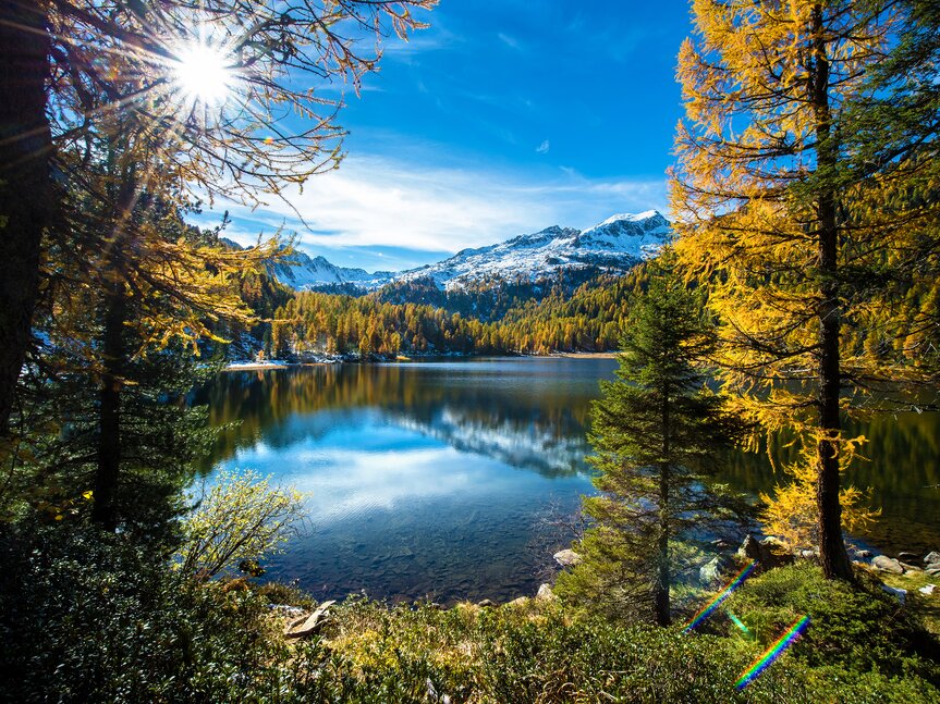 Laghi da visitare in ottobre - novembre in Val Rendena