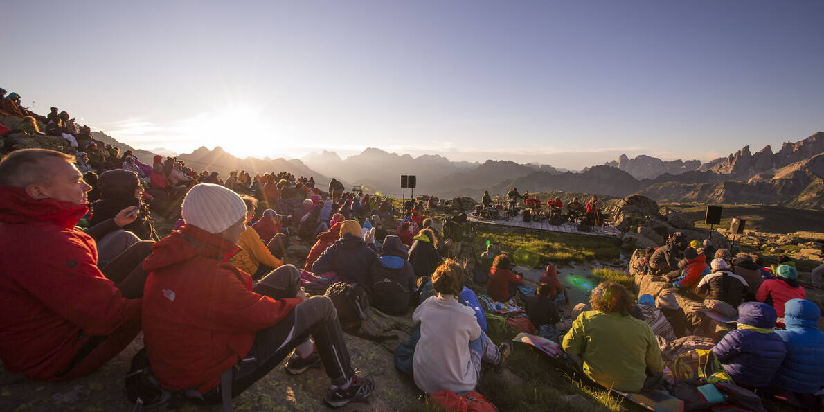 Musik in den Dolomiten