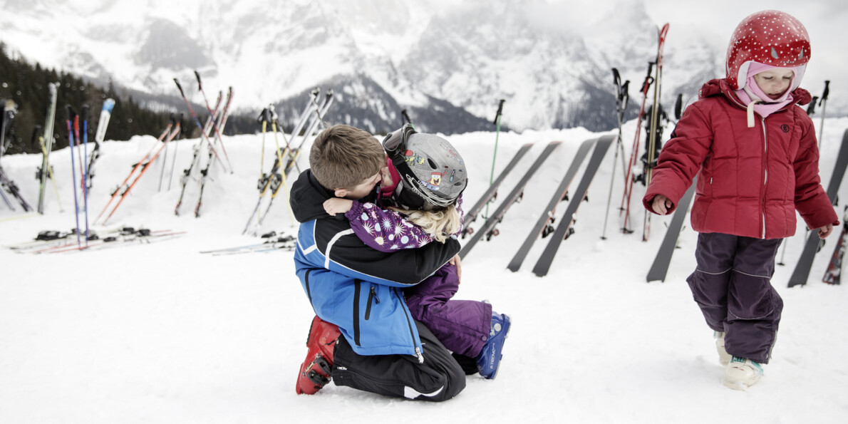 San Martino di Castrozza - Tognola - Bambini sulla neve

