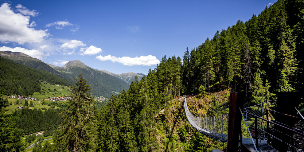 Val di Sole - Val di Rabbi - Ponte sospeso
