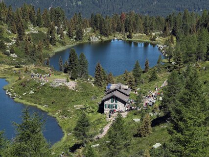 Lagorai - Passo Rolle - Rifugio Laghi di Colbricon