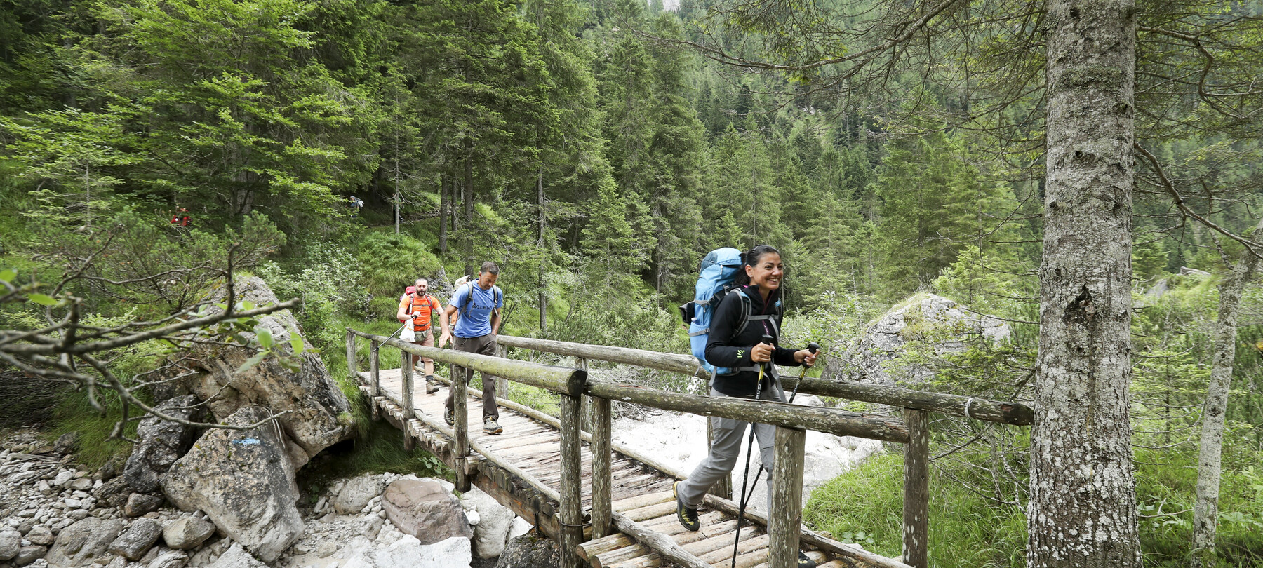 Between the Bergknappen tunnels and the stoles of the Great War