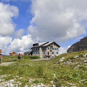 The lodges of the Brenta Dolomites