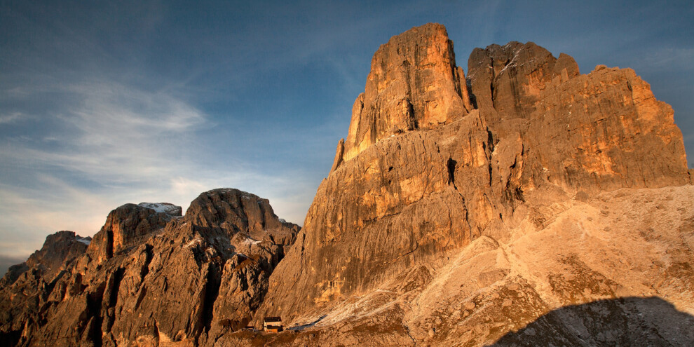 Climbing on the Pale di San Martino