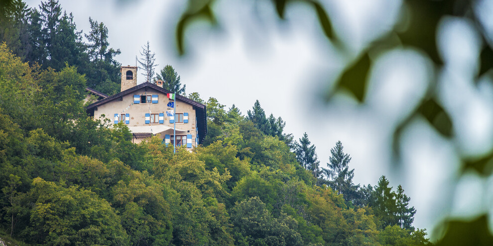 Naar rifugio San Pietro 