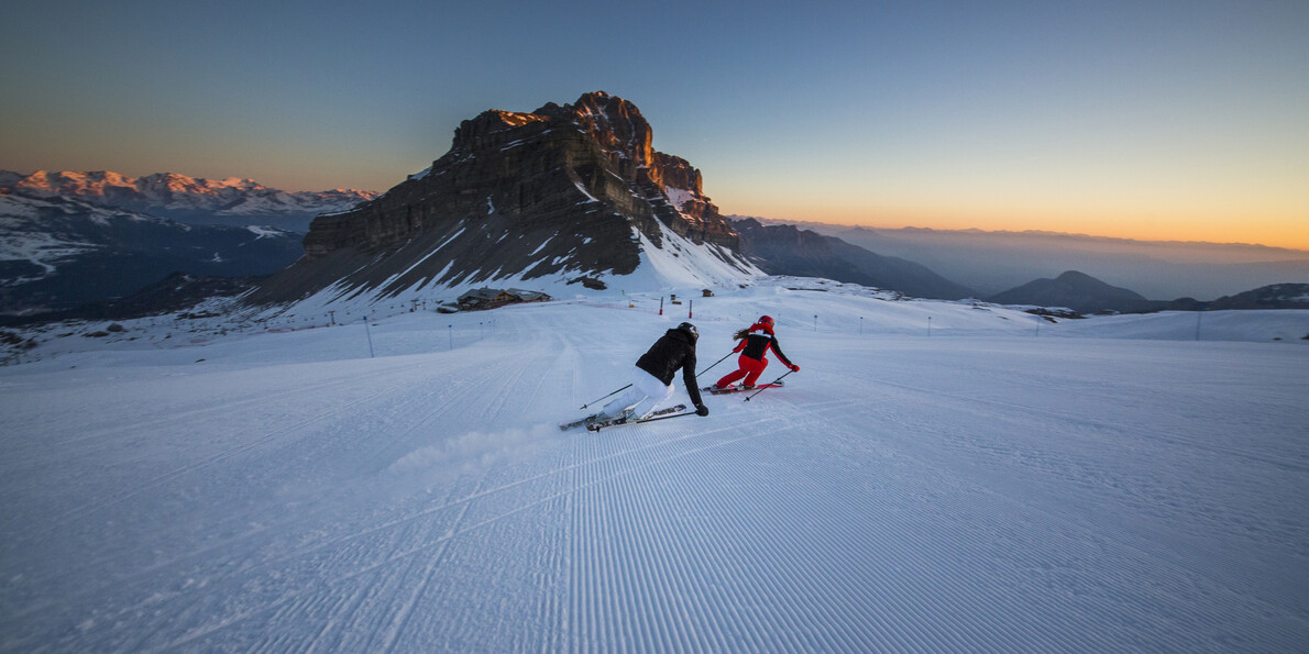 Madonna di Campiglio - Dolomiti di Brenta - Sciatori 
