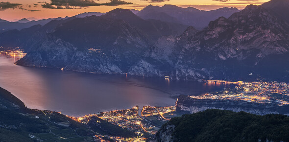 Garda Trentino - Nago,Torbole - Panorama
