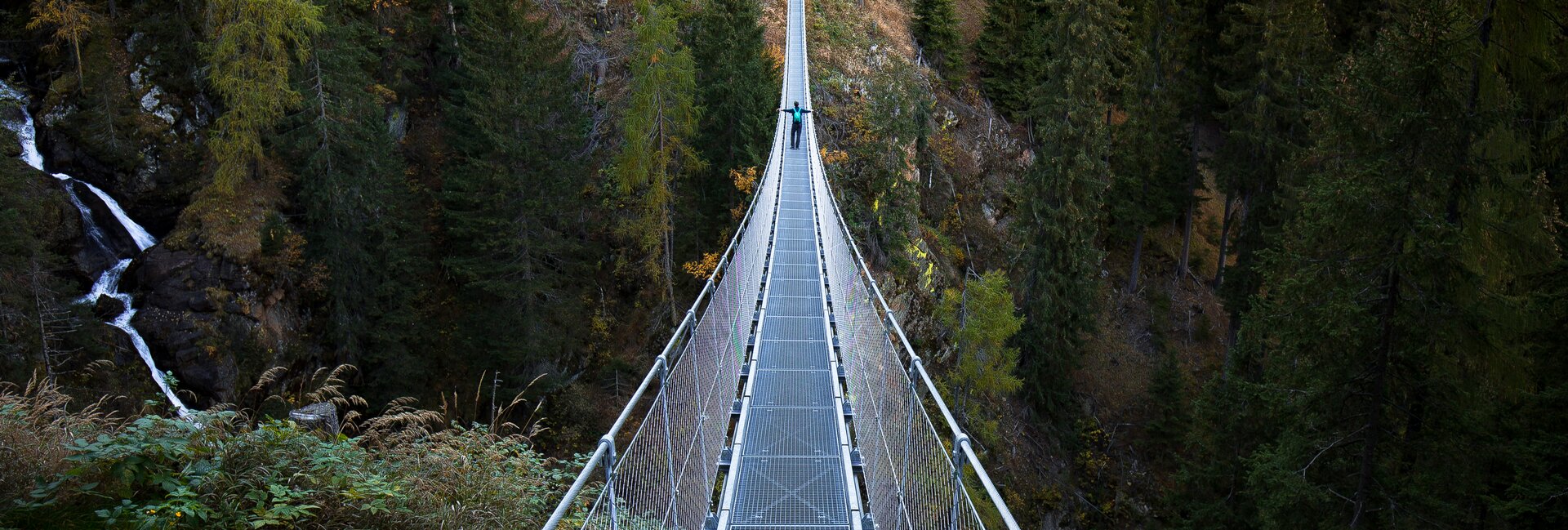 Val di Sole - Val di Rabbi - Ponte sospeso 
