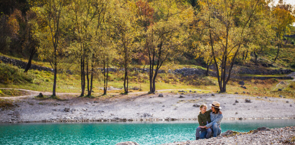 Lake Tenno Italy, family holidays