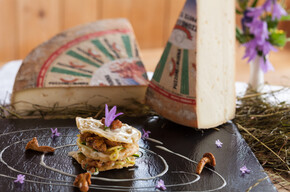 Val di Fassa - Moena - Spróbować sera Puzzone di Moena 