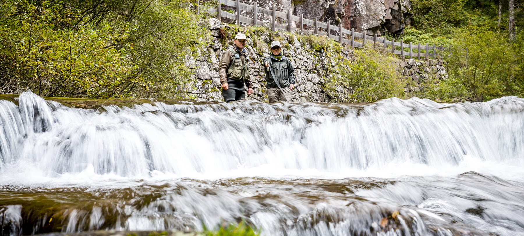 Angelführer für die Marmorata-Forelle im Trentino 