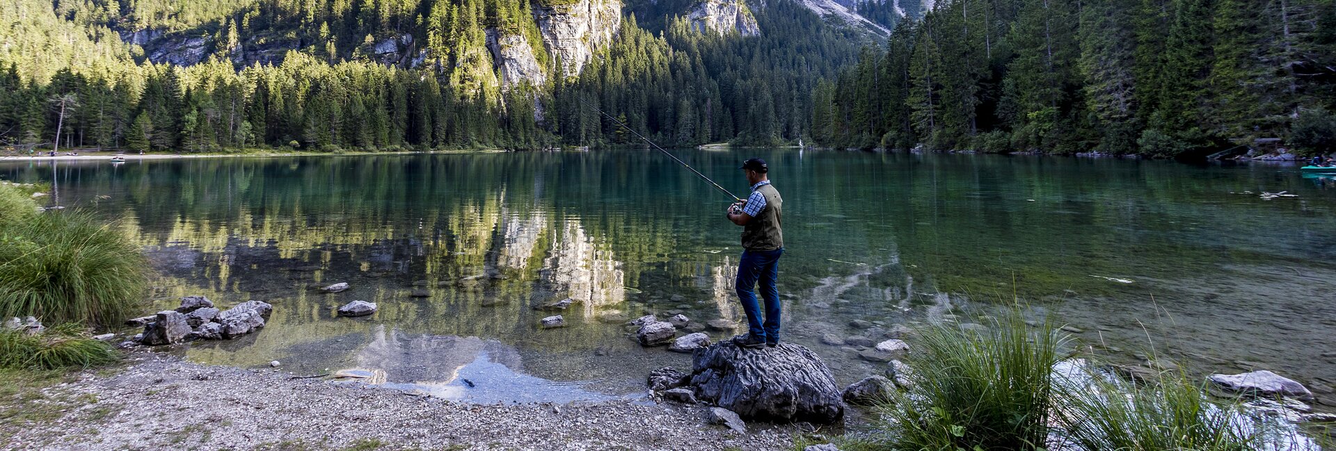 Tovel Lake Italy - Fishing