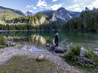 Tovel Lake Italy - Fishing