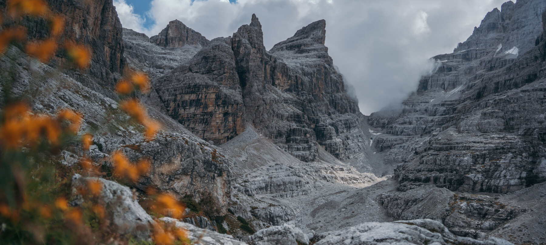 Madonna di Campiglio  - Dolomiti di Brenta - Rifugio Tuckett Quintino Sella
