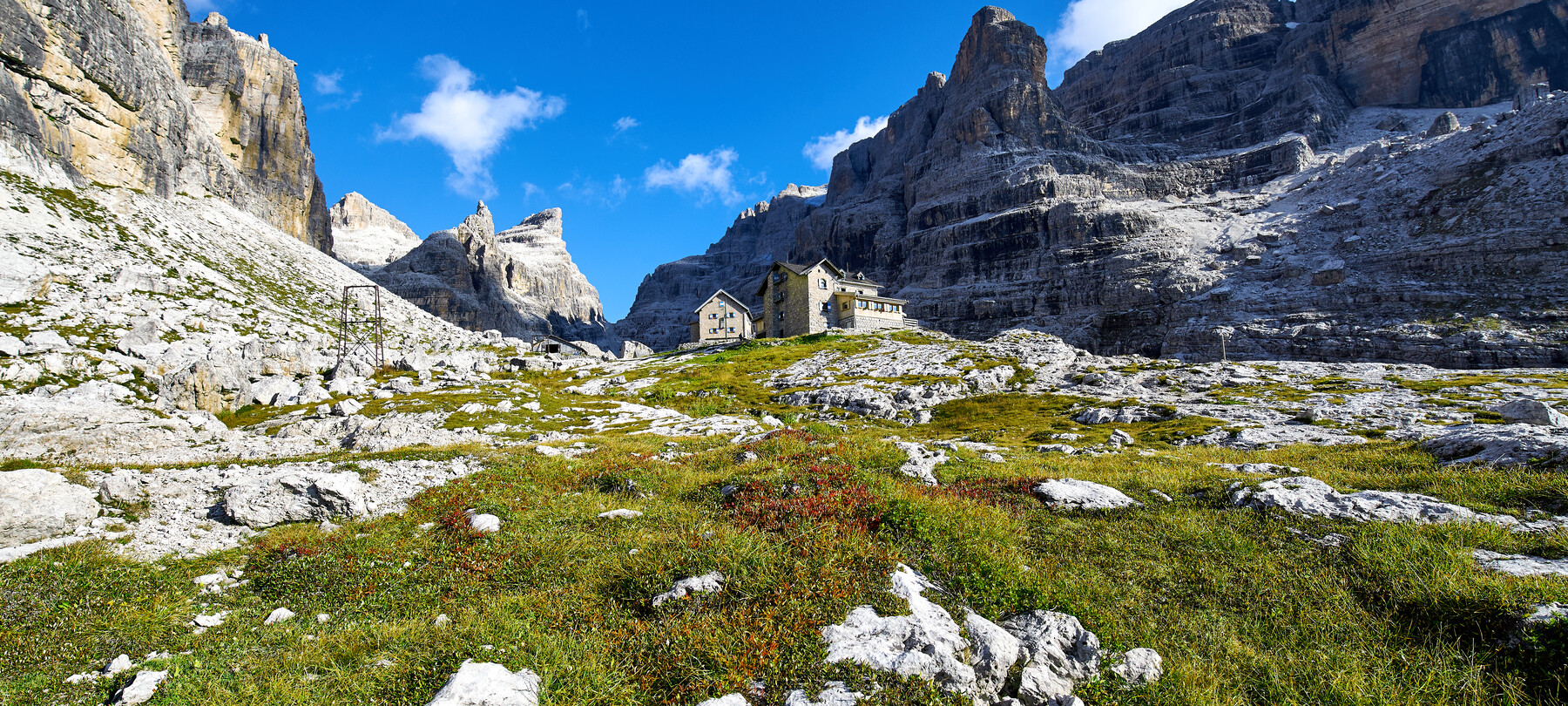 Dolomiti di Brenta - Rifugio Tuckett Quintino Sella 
