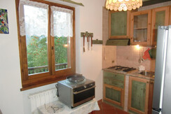 La cucina finestrata sul paesaggio La cucina finestrata sul paesaggio