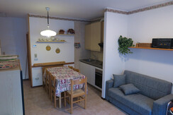 Soggiorno con angolo cottura Soggiorno con angolo cottura