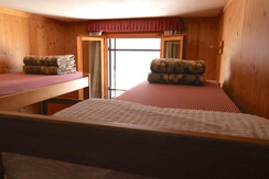 Rifugio Alimonta - Privates Vierbettzimmer ohne Bettwäsche