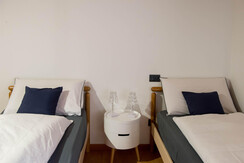 Zimmer mit Einzel- und/oder Doppelbett
