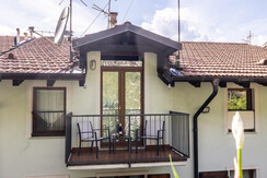 Balcone della seconda camera, vista giardino