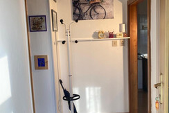 entrata in casa riscaldata