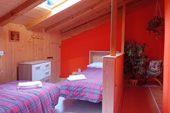 Grazioso soppalco mansardato Grazioso soppalco mansardato