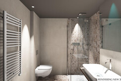 Lake View Room's bathroom