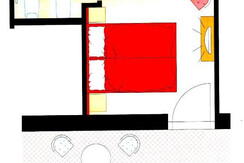 PIANTINA STANZA SINGOLA