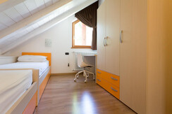 stanza doppia a letti singoli