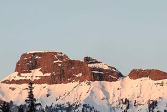 Crepa Neigra all'alba