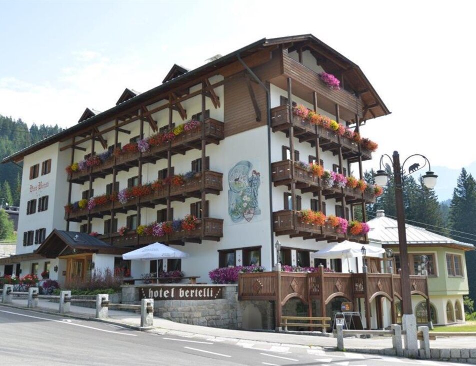 Area sosta camper Madonna di Campiglio - Vicinanze Hotel Bertelli
