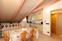 Appartamento Uton cucina soggiorno