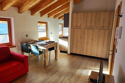 Living room - Kitchen