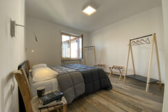 La camera da letto matrimoniale